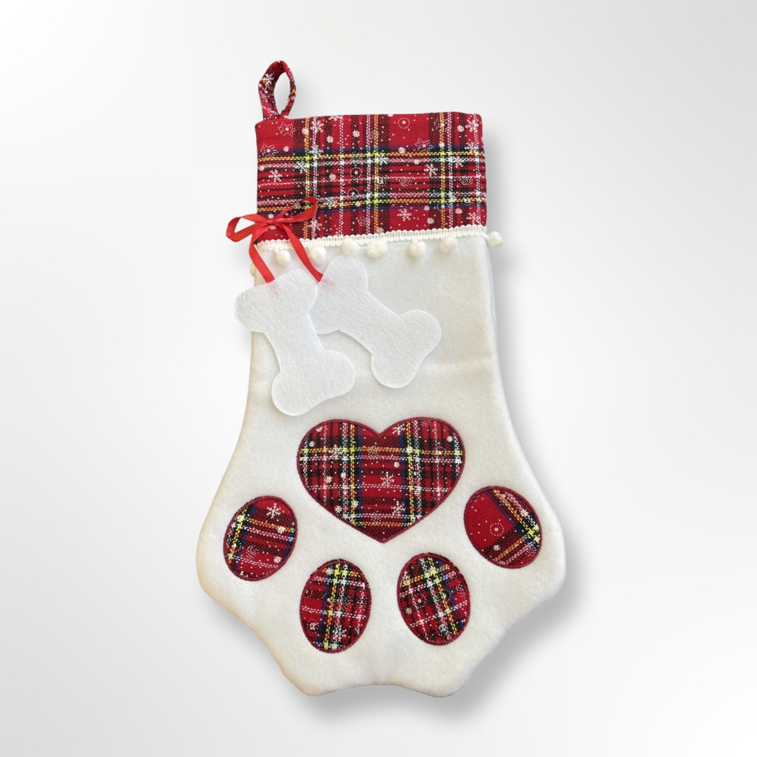 Hundeweihnachtsstrumpf zum selber befüllen