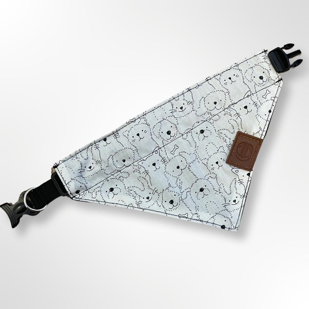 Hundehalstuch-Bandana-Weiss-mit-Bären