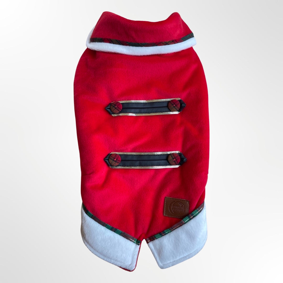 Hundemantel-Hunde-Weihnachtsmann-Outift