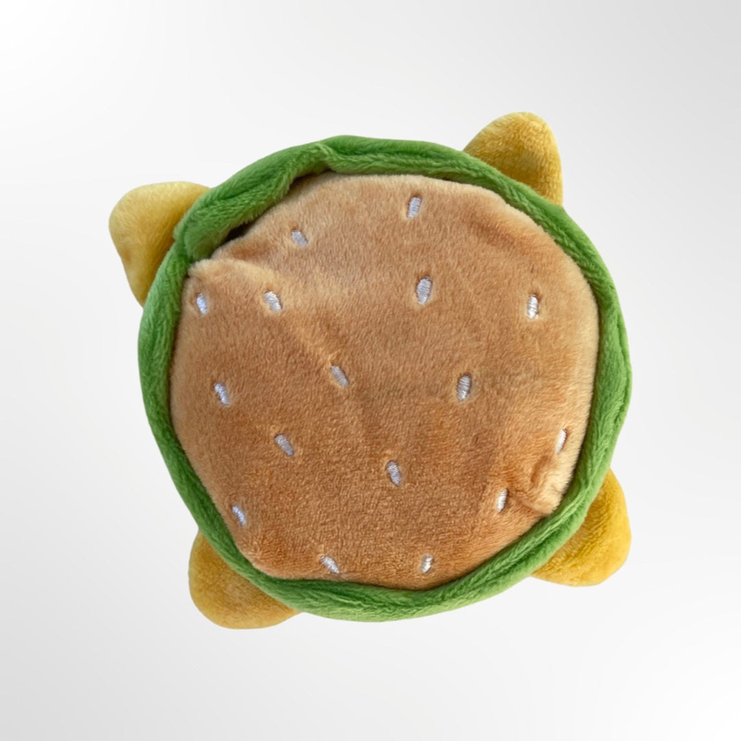 Hundesspielzeug-Plüsch-Hamburger