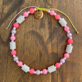 EM-Zeckenhalsband (Rosa & Pink)