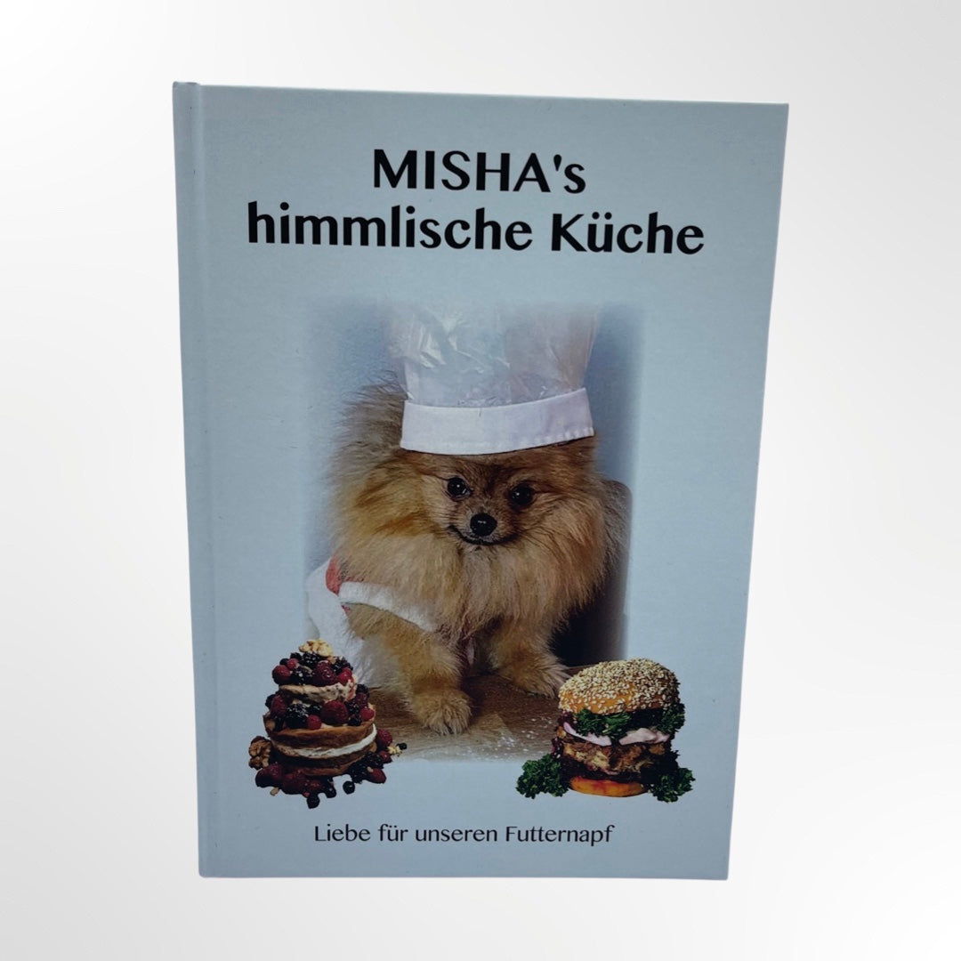 Dog cookbook “MISHA’s heavenly kitchen”