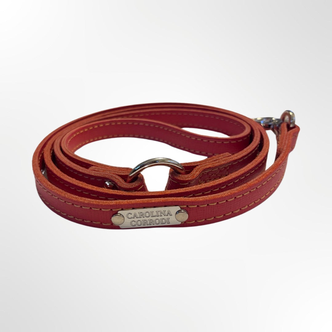 Dog leash leather (all colors)
