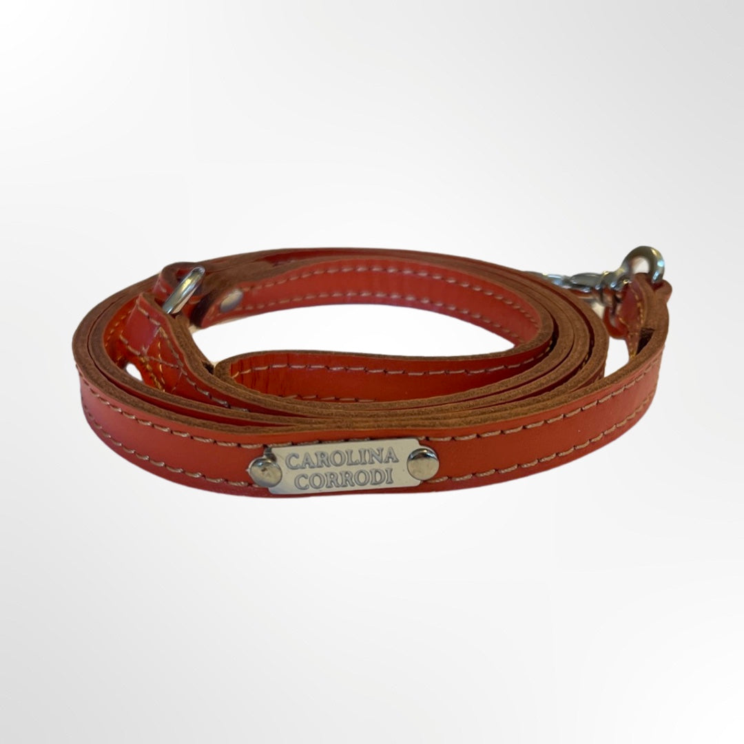 Dog leash leather (all colors)