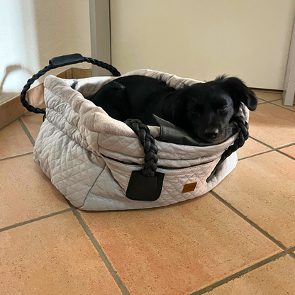 Dog bag - dog bed 2 in 1 Cannes