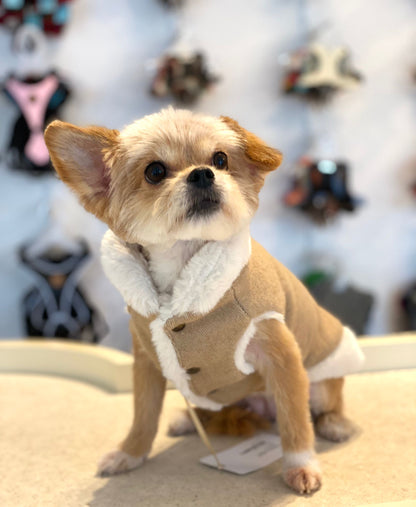 St.Moritz dog coat 2 in 1 (reversible coat)